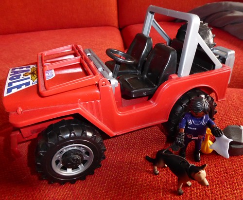 Jouet vintage jeep 4x4 - jouet,