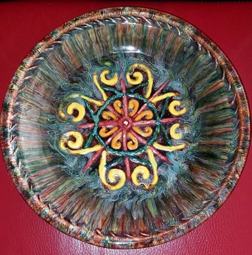 Assiette plat quillivic - plat,