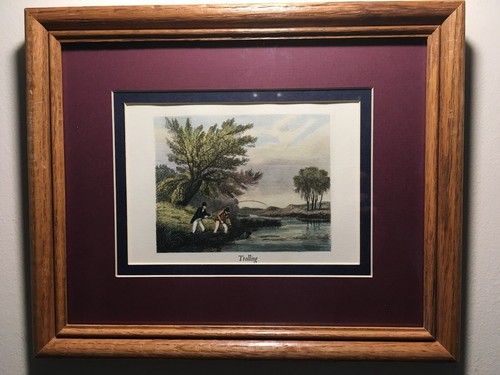 Framed fine antique color - framed,