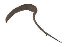 Ancien Outil De Jardin En Fer Indien Vintage - Faux À Main. G47-303