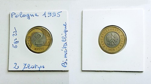 Pologne pièce de monnaie - pologne,