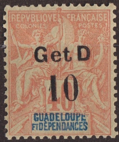 Timbre colonie francaise - colonie,