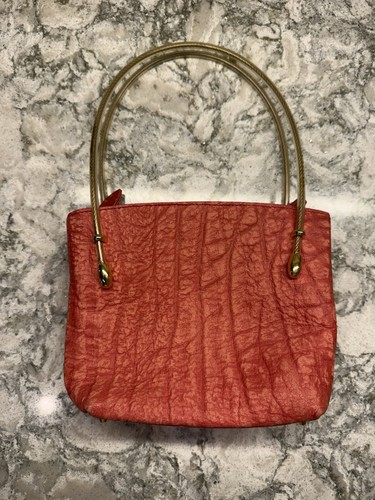 Vtg lorenzi mini bag coral - vtg,