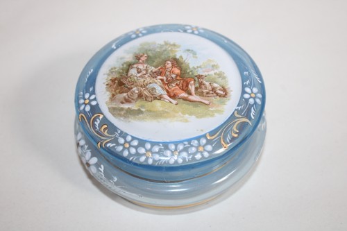 Ancienne bonbonnière verre - ancienne,