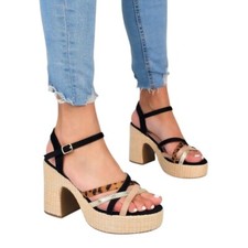 Sandales Femme Avec Talon 3877
