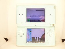 NINTENDO - DS LITE - VERTE / GREEN - USG 001 - 2006 - POUR PIECES / FOR PARTS