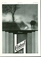 Publicité ancienne huile