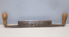 -OUTIL ANCIEN PLANE ACIER sans marque POIGNEES BOIS COLLECTION OUTIL ANCIEN   D
