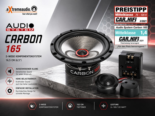 Système audio carbon - système,