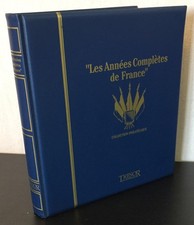 Album Trésor du patrimoine + pages France avec pochettes 1986 à 1999