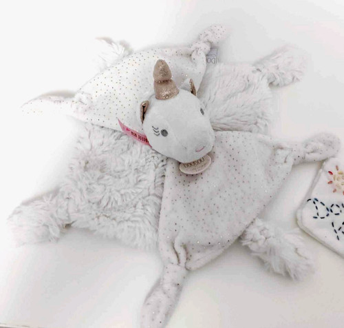 Doudou compagnie licorne - compagnie,