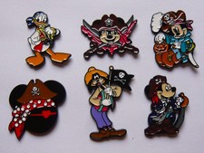 6 pin's PERSONNAGE DISNEY