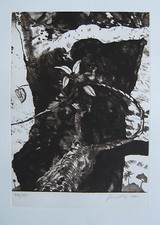 DIAZ GÉRARD GRAVURE 1990
