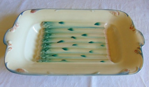 Plat asperges barbotine - asperges,