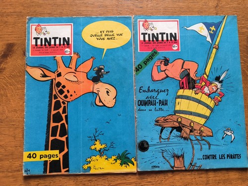 Lot journaux tintin 559 - journaux, 559/
