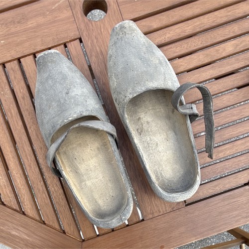 Sabots unisexe bois gris - unisexe,