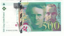 (FR1) 500 FRANCS PIERRE ET