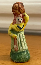 Antique Bean Woman Nativity