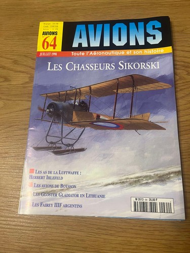 Revue avions magazine - revue,