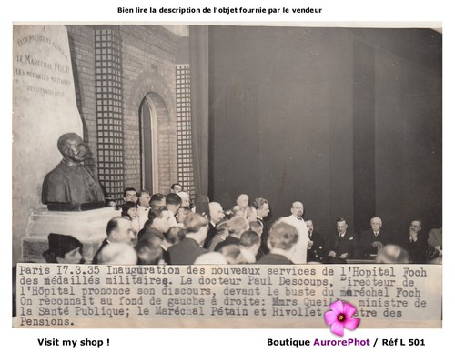 Hôpital foch 1935 service - foch,