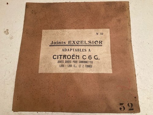 Pochette joints ancetres - pochette, d,ancetres