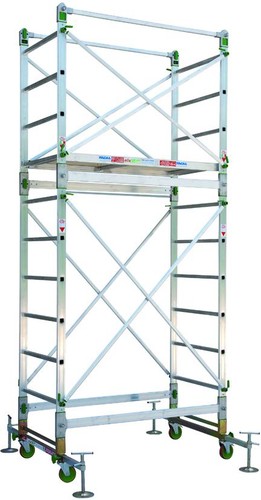 échafaudage aluminium - Échafaudage, en