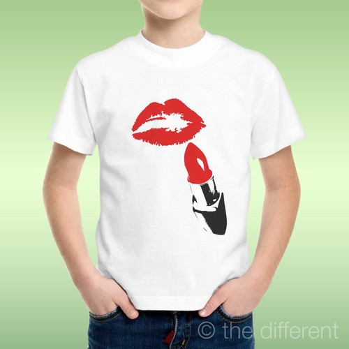 Shirt bambino ragazzo - bambino, labbra