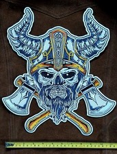 Large Viking Bearded Skull