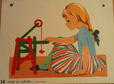 Affiche scolaire double face