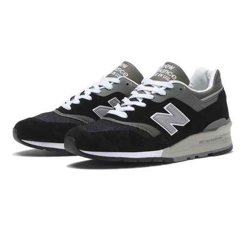U997bk new balance 997 - new, noir