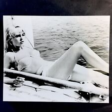 Grande Photo argentique BRIGITTE BARDOT  Sexy Bikini 25 X 20 Cm