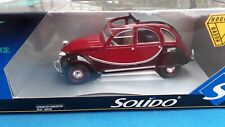 Solido 8040 - CITROEN 2cv Charleston Bordeaux/Noir 1:18