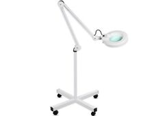 LAMPE LOUPE 5 DIOPTRIES + PIED A 4 ROULETTES ECLAIRAGE ESTHETIQUE