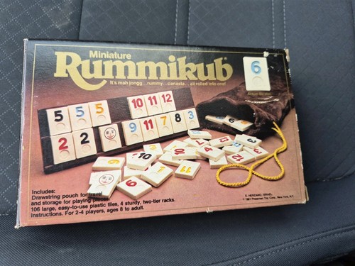 Miniature rummikub 1981 - miniature,