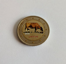 LETTONIE 2016 - VACHE BRUNE