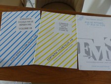 Lot 3 livres solfège méthode formation musicale