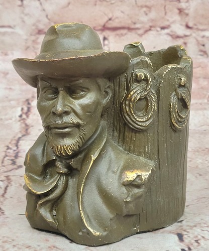 Rustique cowboy sculpture - cowboy, –