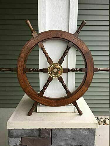 Volant bateau bois - volant,