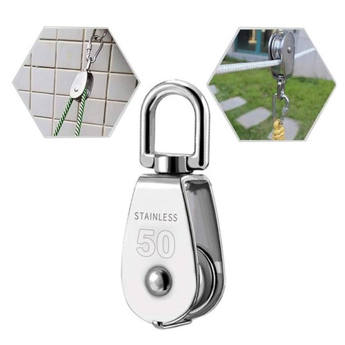 Poulie simple 304 acier - simple, en
