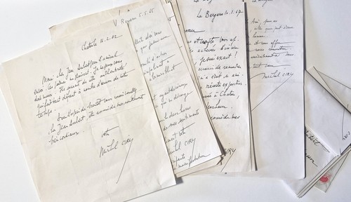 Lettres autographes peintre - 19,