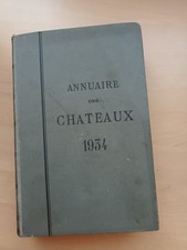 1934*ANNUAIRE DES CHATEAUX ET VILLEGIATURES*1270 pages*MONDAIN