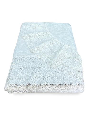 Bedspread avec high lace - bedspread,