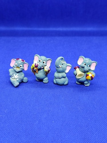 Lot figurines éléphants - 4,