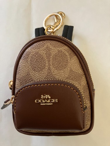 Coach khaki signature leather - khaki, signature+leather