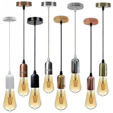 E27 Plafonnier Rose Fixation