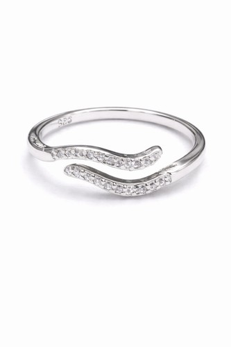 Bague réglable argent - argent, 925