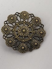 ZN- Broche Ancienne Mandala