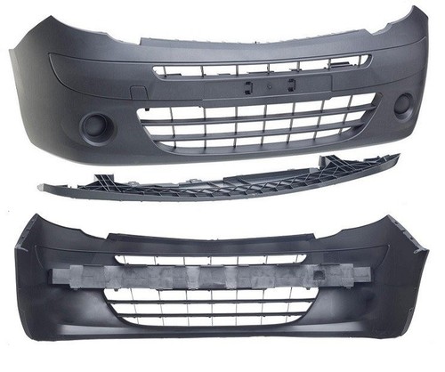 Pare choc avant noir renault - pare,