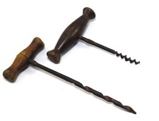 Lot De 2 en Bois Vintage