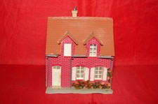 JOUEF HO MAQUETTE MAISON BRIQUES ROUGES DECOR TRAIN ELECTRIQUE 1982